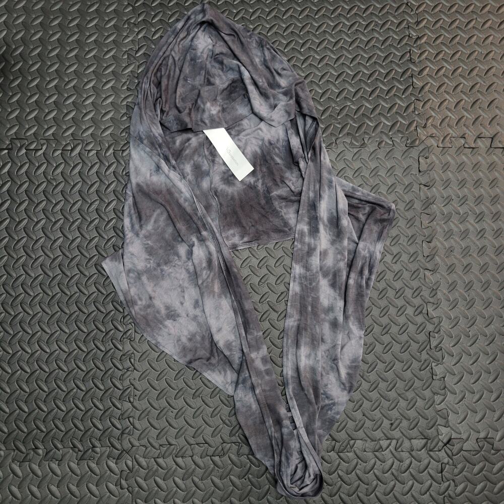 NWT BCBGeneration Tie Dye Hooded Scarf Festival Wrap Rave Vacation Beach Boho